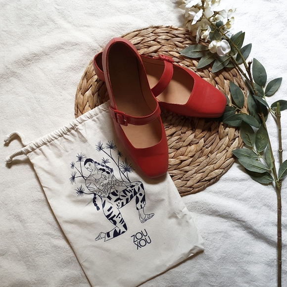 Zou Xou | ZX x InStyle Eugenia Flat in Badass Red, EU 42 - Picture 4 of 4